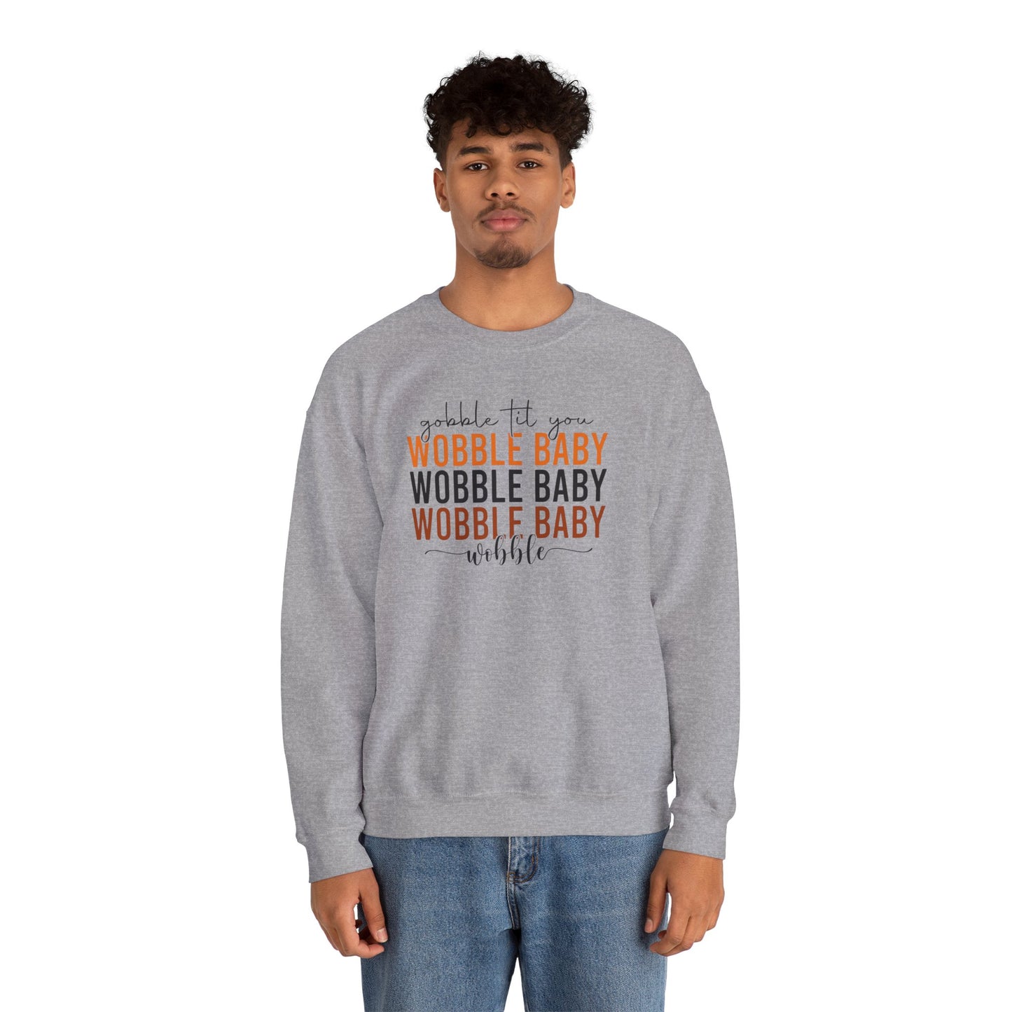 Wobble Baby Crewneck Sweatshirt - Unisex Heavy Blend™