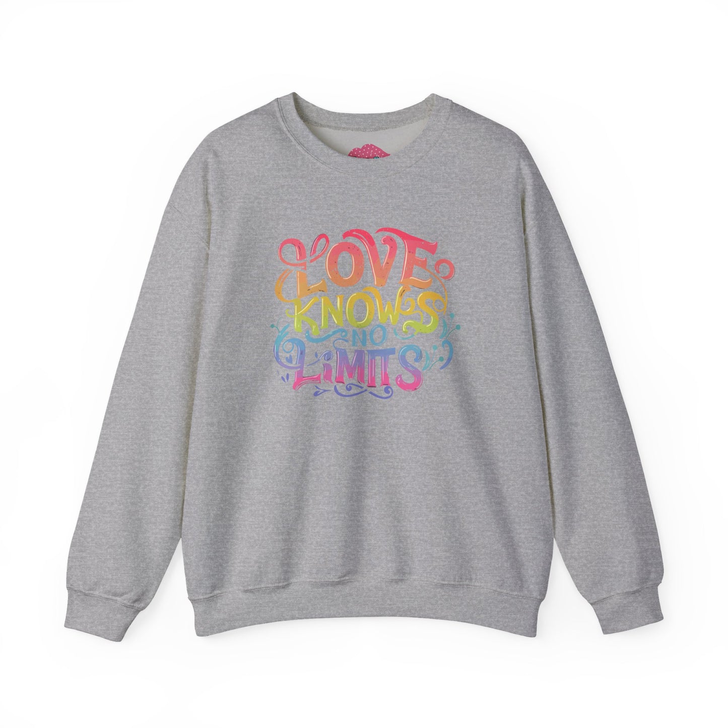 Love Knows No Limits Rainbow Unisex Sweatshirt