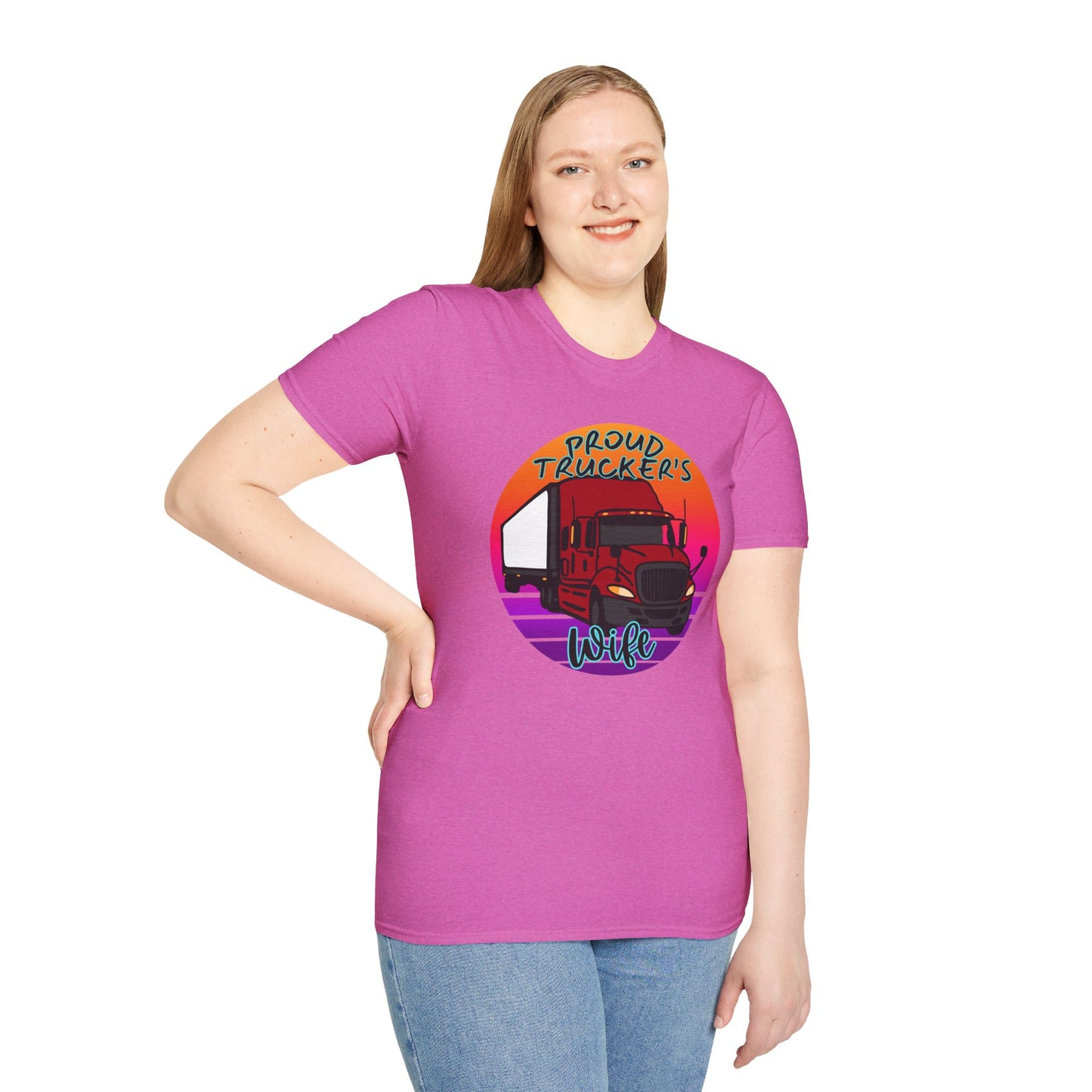 Proud Trucker's Wife Unisex Tee