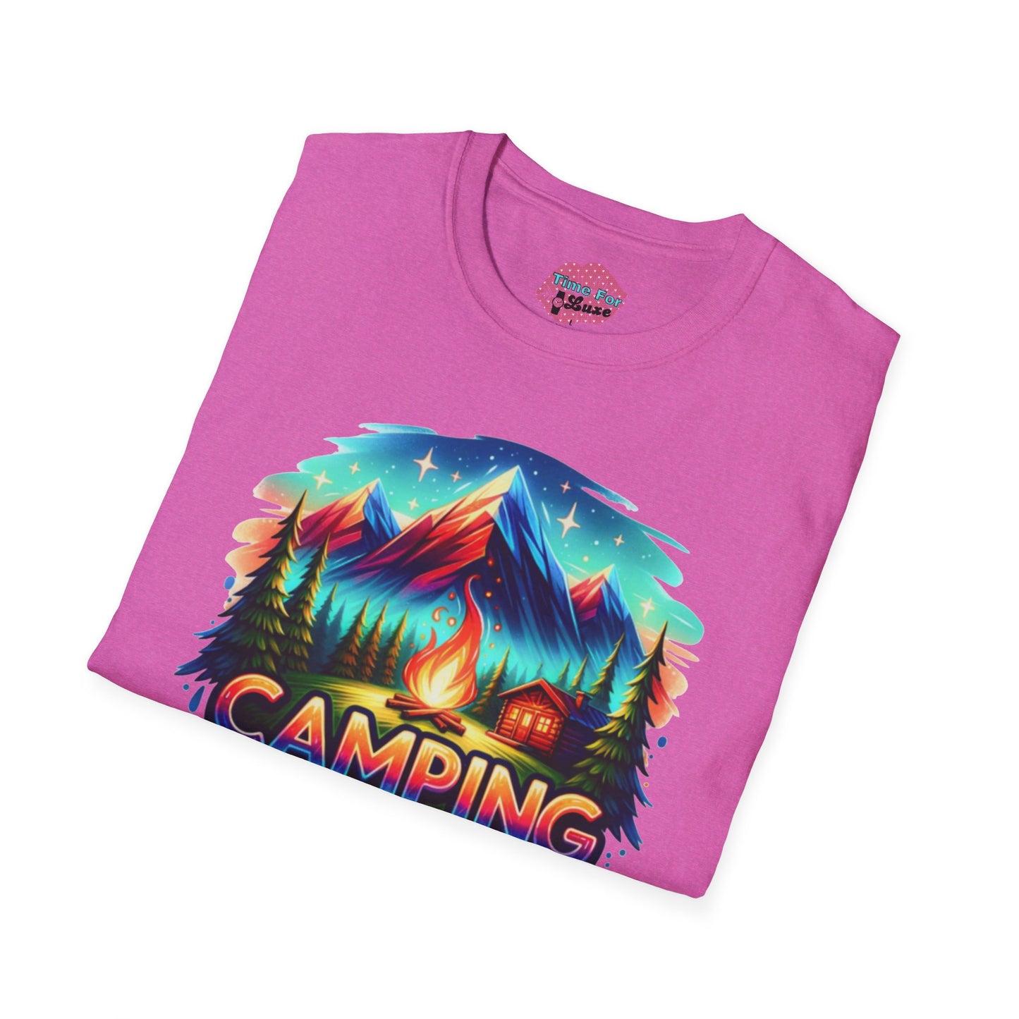 Camping Vibes Unisex Softstyle T-Shirt