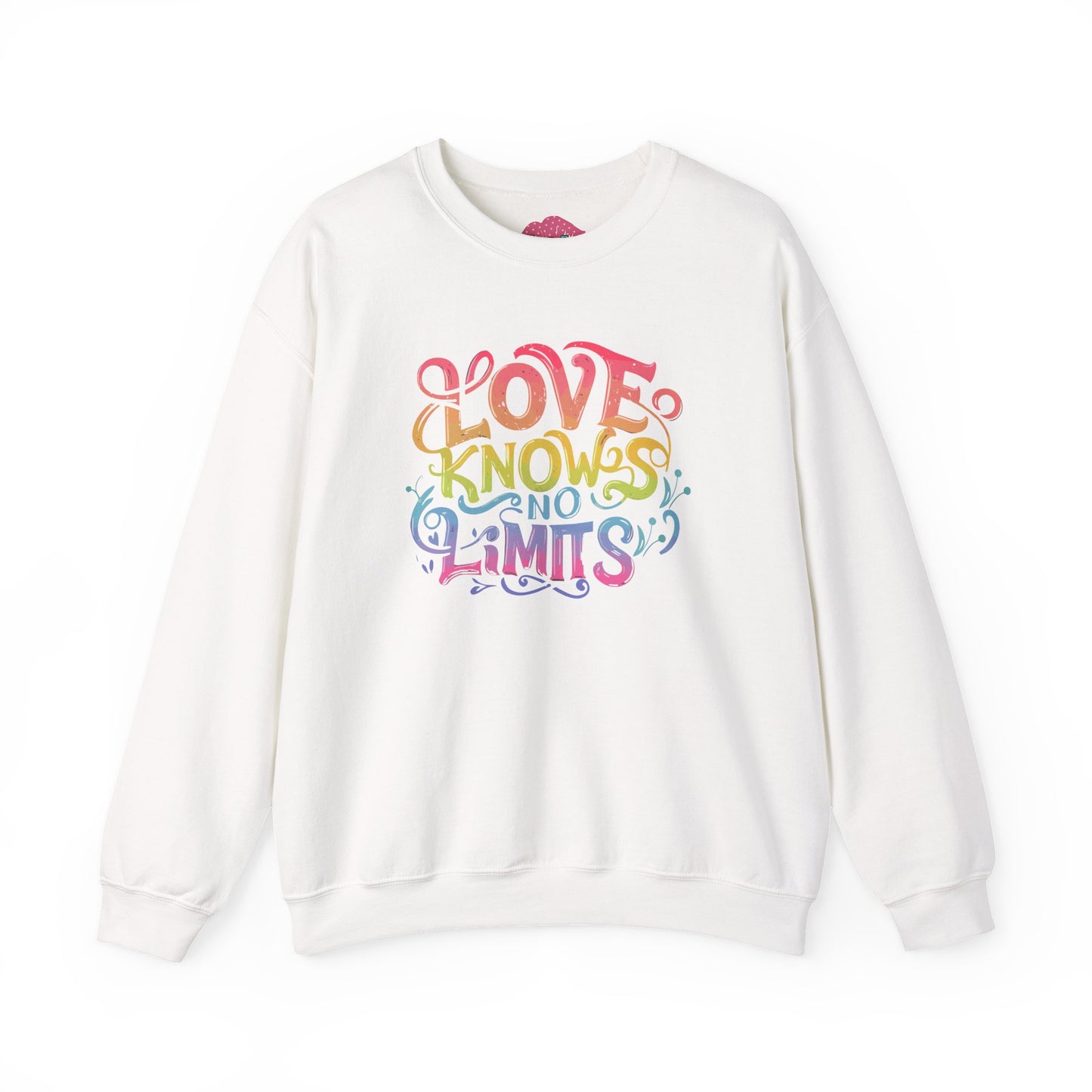 Love Knows No Limits Rainbow Unisex Sweatshirt