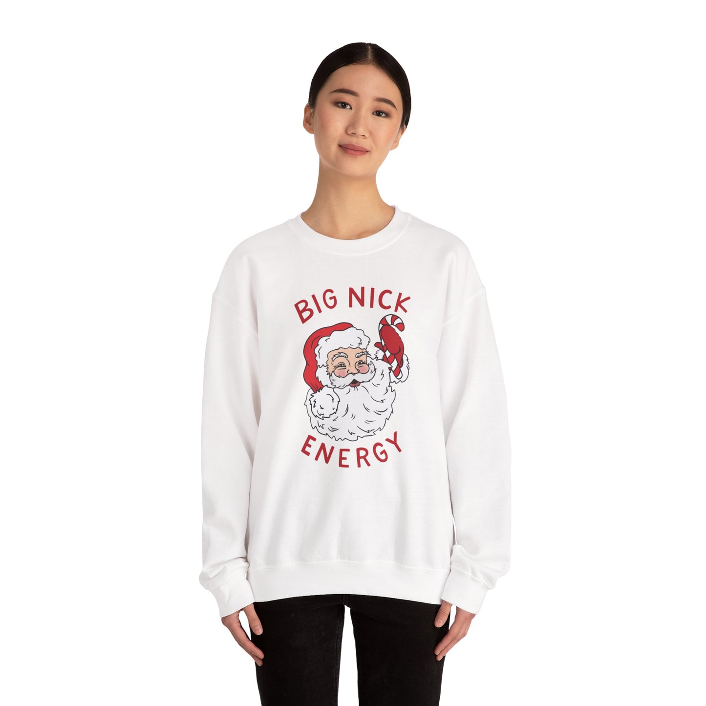 Santa 'Big Nick Energy' Crewneck Sweatshirt
