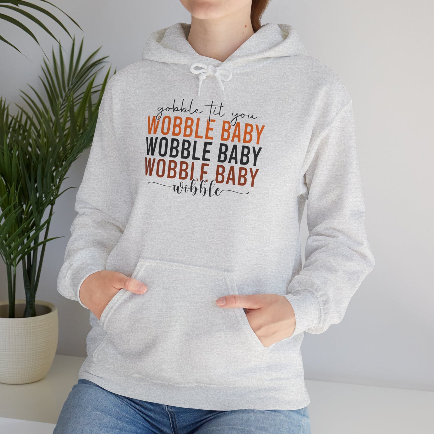 Wobble Baby Unisex Heavy Blend Hoodie