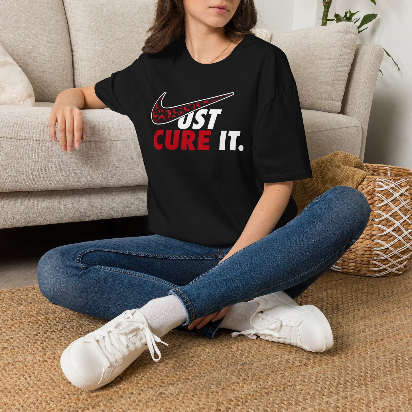 Just Cure It Sickle Cell Awareness Tee