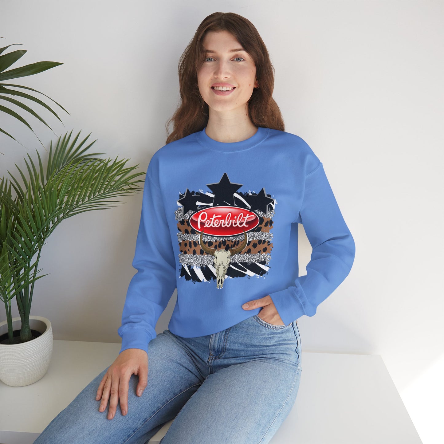 Animal Print Peterbilt Sweatshirt