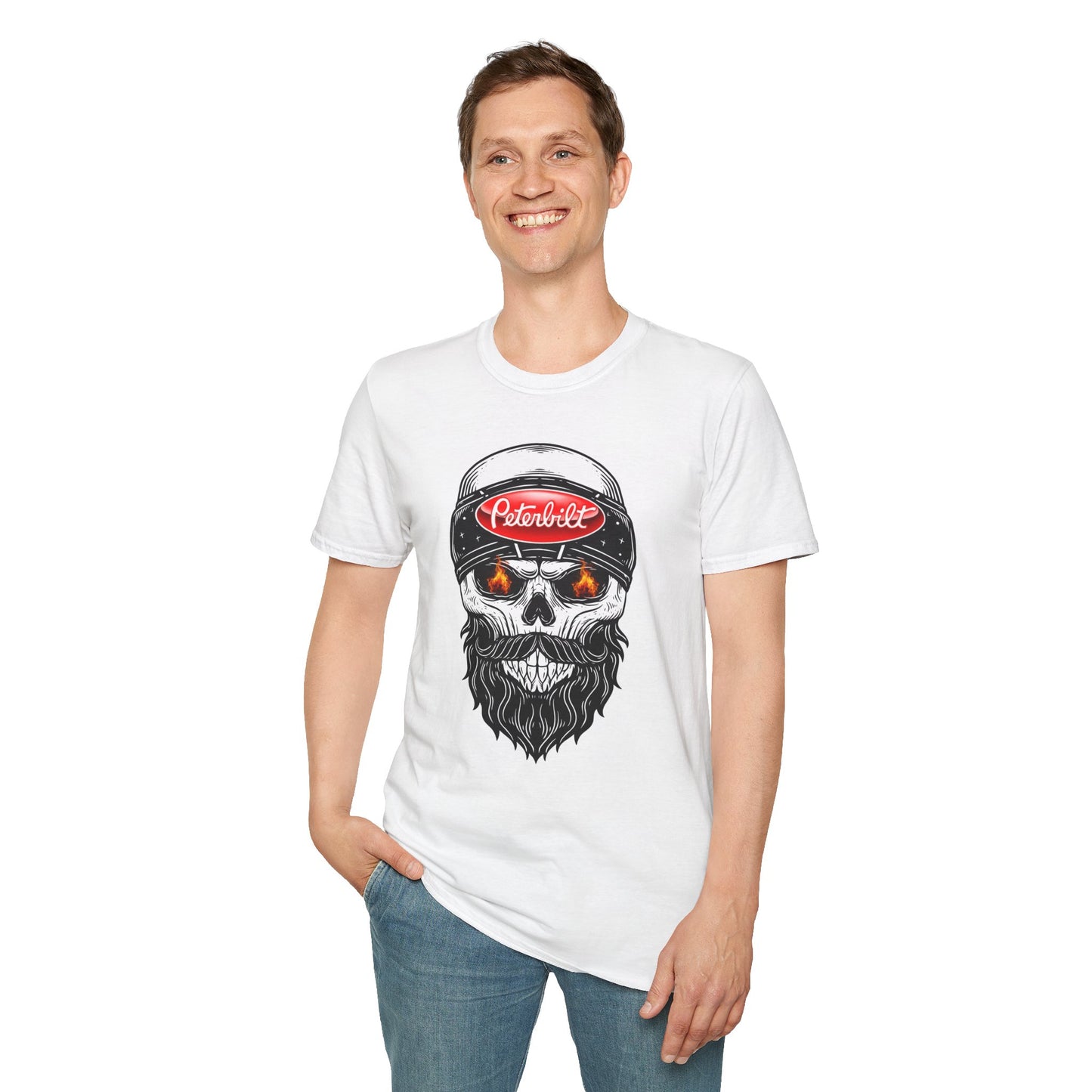 Skull Peterbilt Graphic Unisex T-Shirt