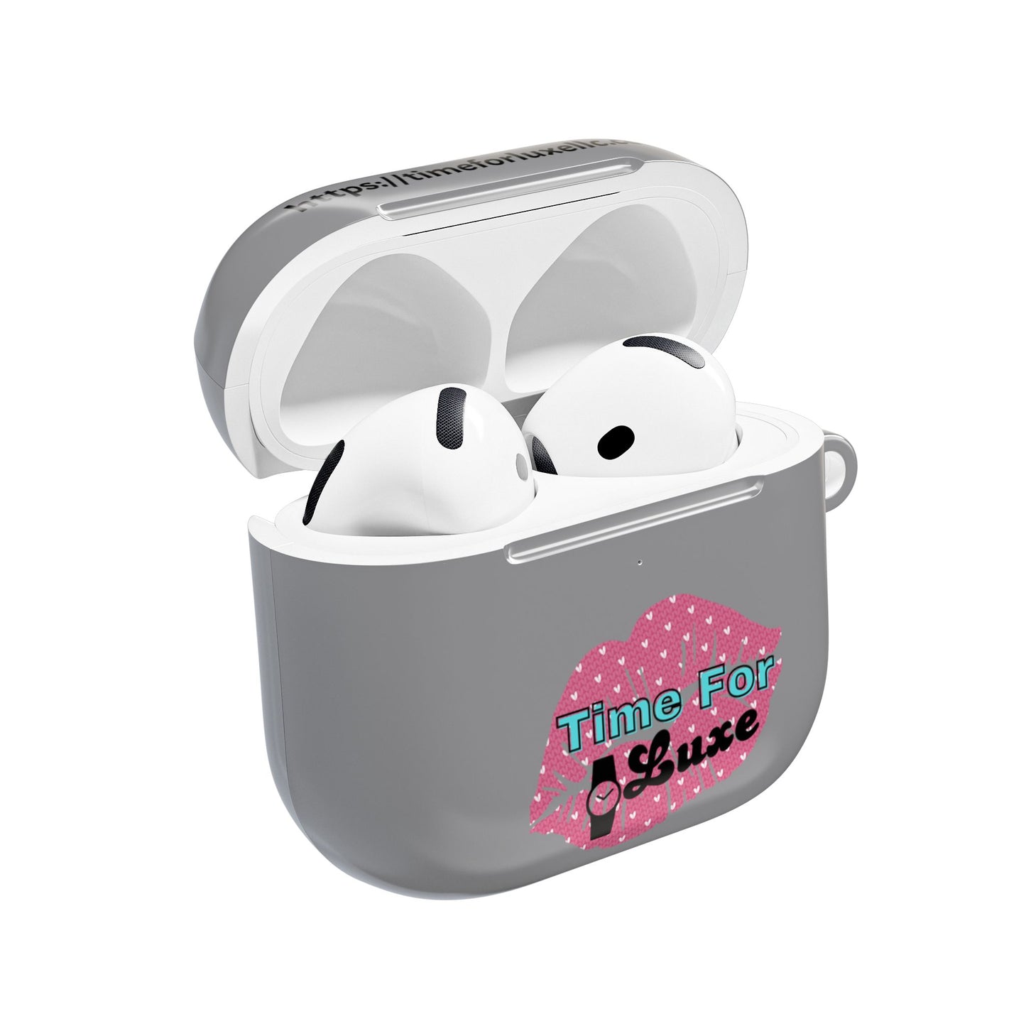 Custom Log AirPod Case w/QR Code