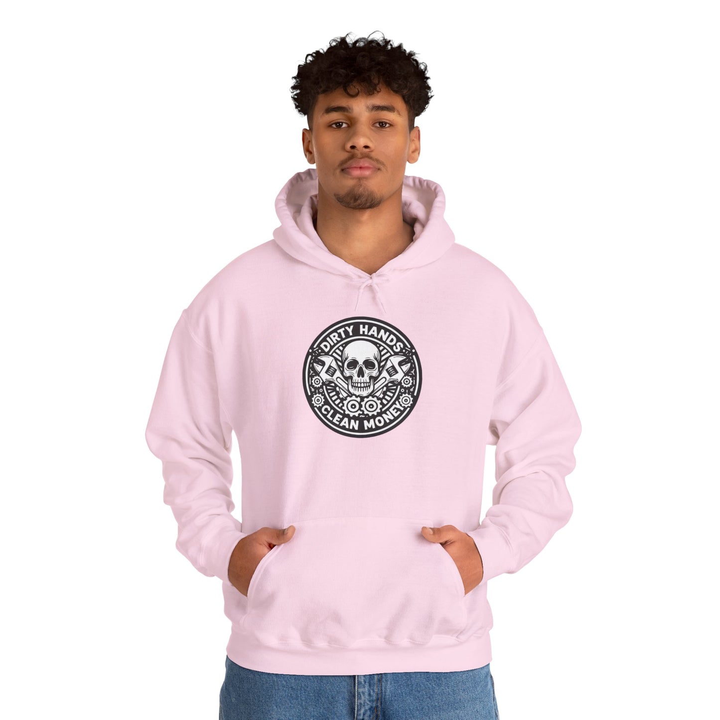 Dirty Hands Clean Money Skull Unisex Pullover