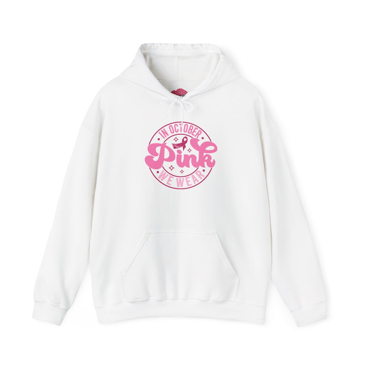 'In October We Wear Pink' Comfort Hoodie