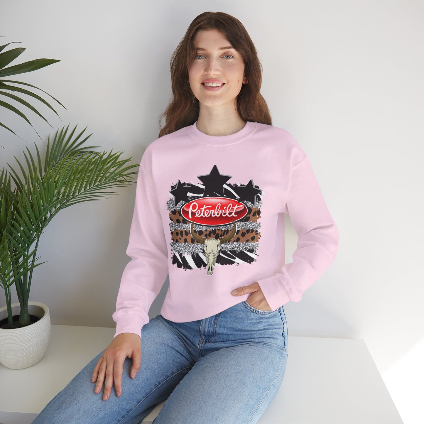Animal Print Peterbilt Sweatshirt