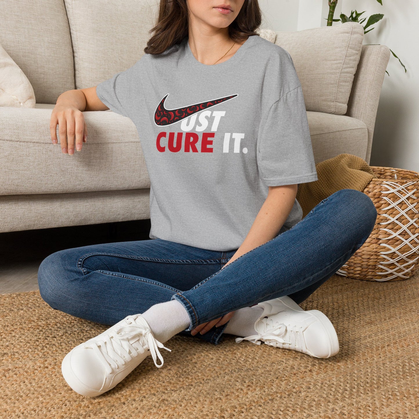 Just Cure It Sickle Cell Awareness Tee
