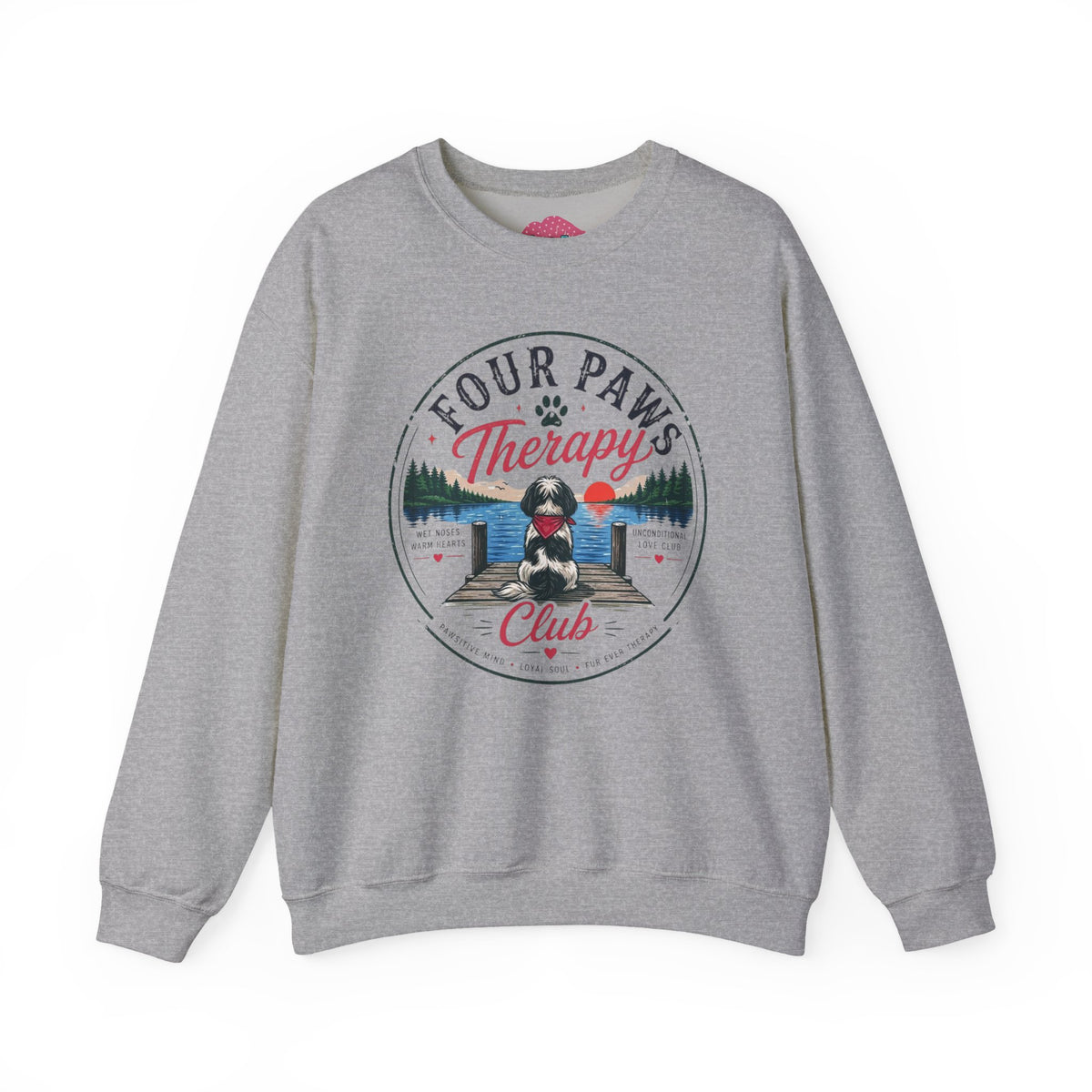 Four Paws Therapy Crewneck Sweatshirt