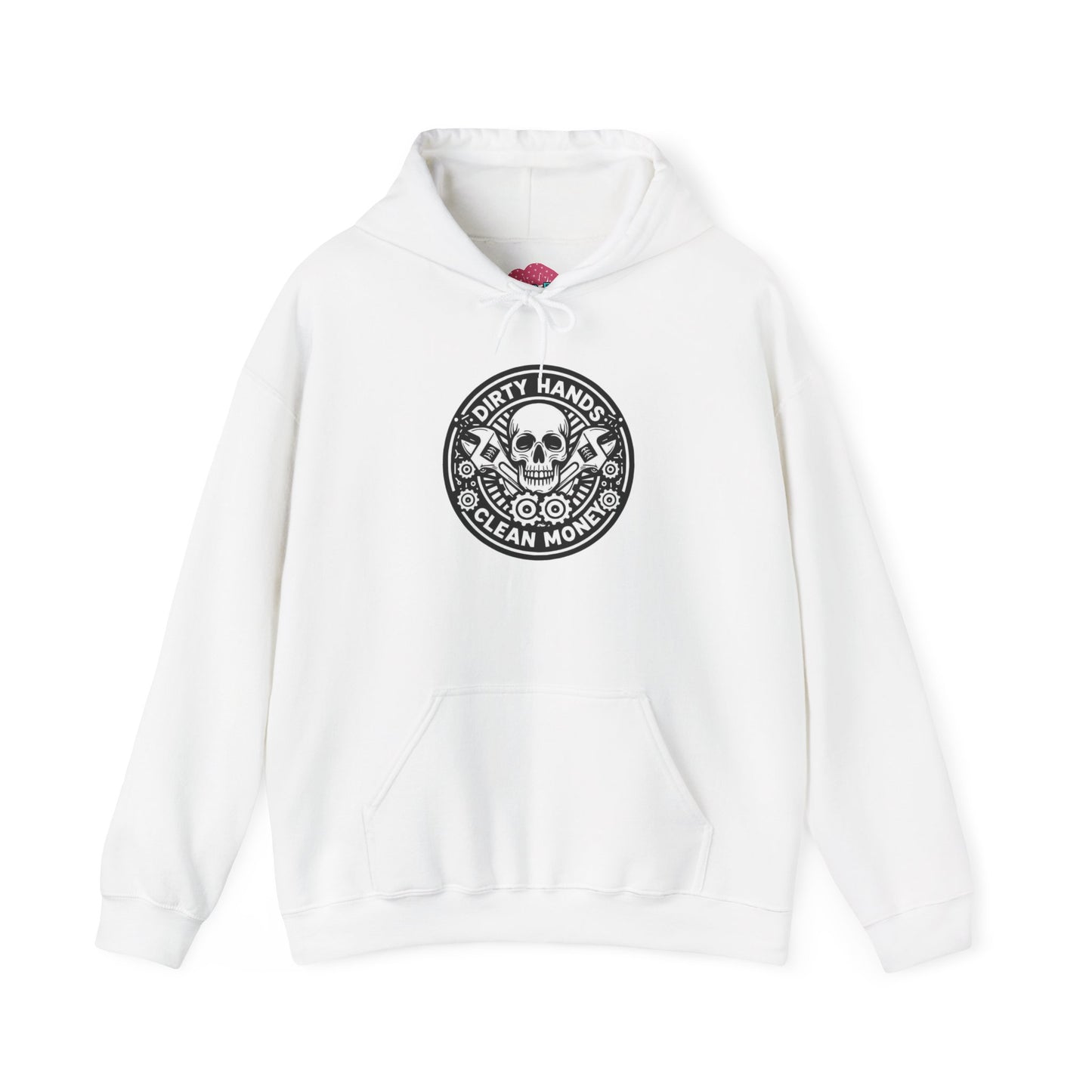 Dirty Hands Clean Money Skull Unisex Pullover