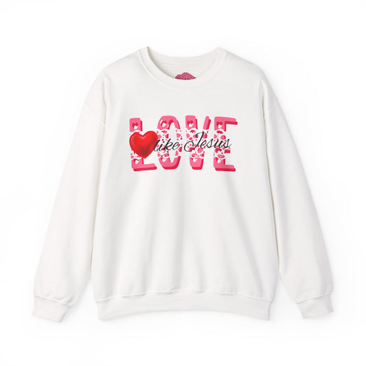 Love Like Jesus Crewneck Sweatshirt