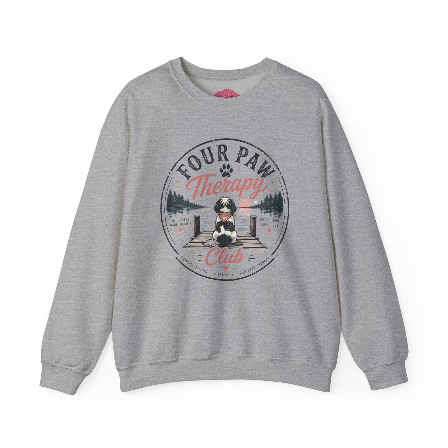 Four Paws Therapy Crewneck Sweatshirt