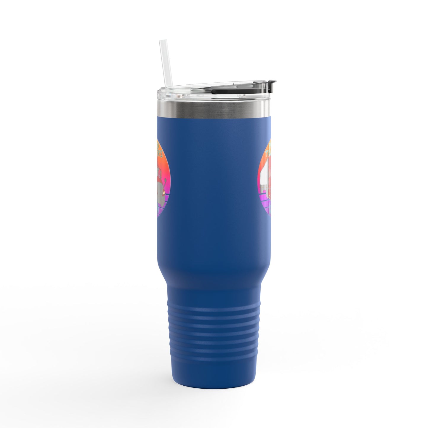 Proud Truckers Wife Insulated Travel Mug 40oz