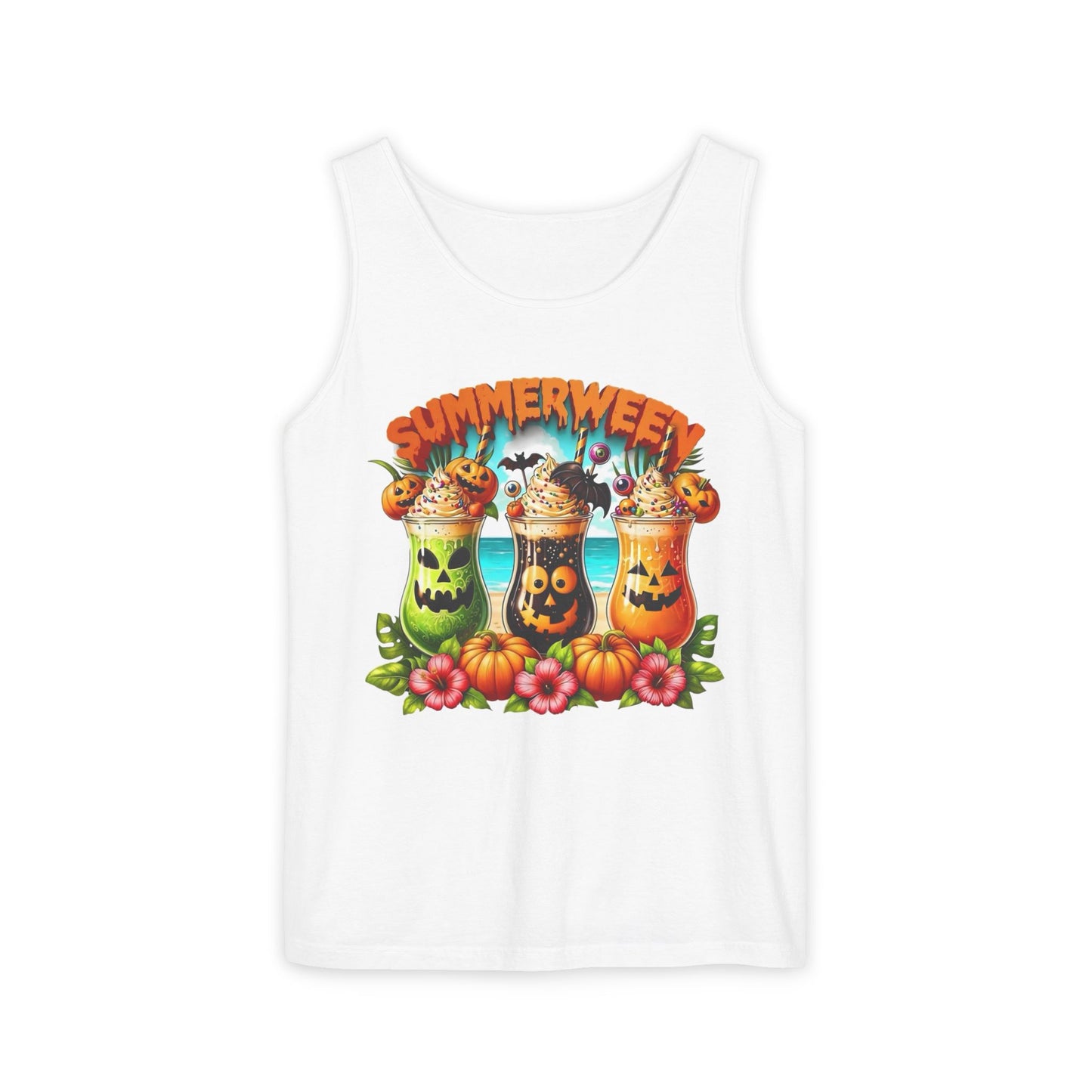 Summerween Unisex Garment-Dyed Tank Top