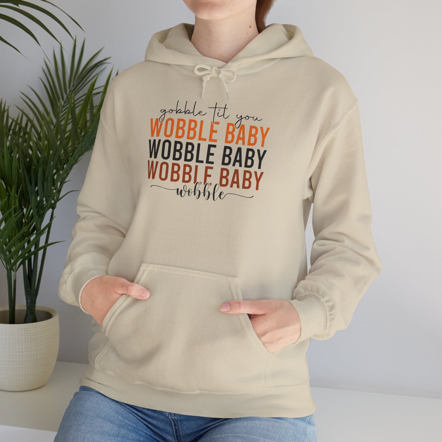 Wobble Baby Unisex Heavy Blend Hoodie
