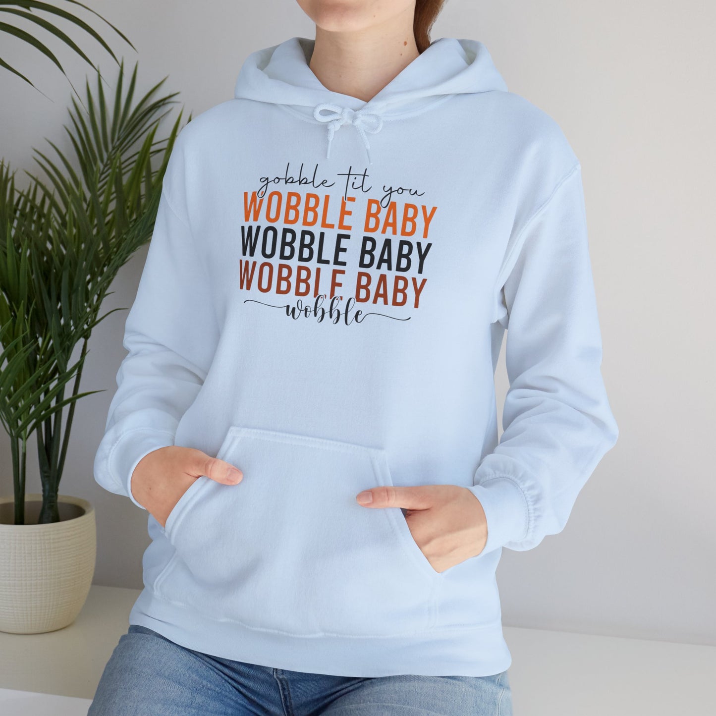 Wobble Baby Unisex Heavy Blend Hoodie