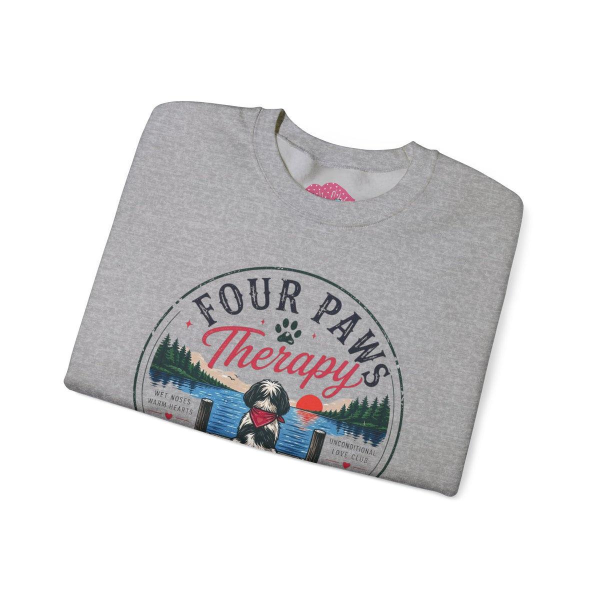 Four Paws Therapy Crewneck Sweatshirt
