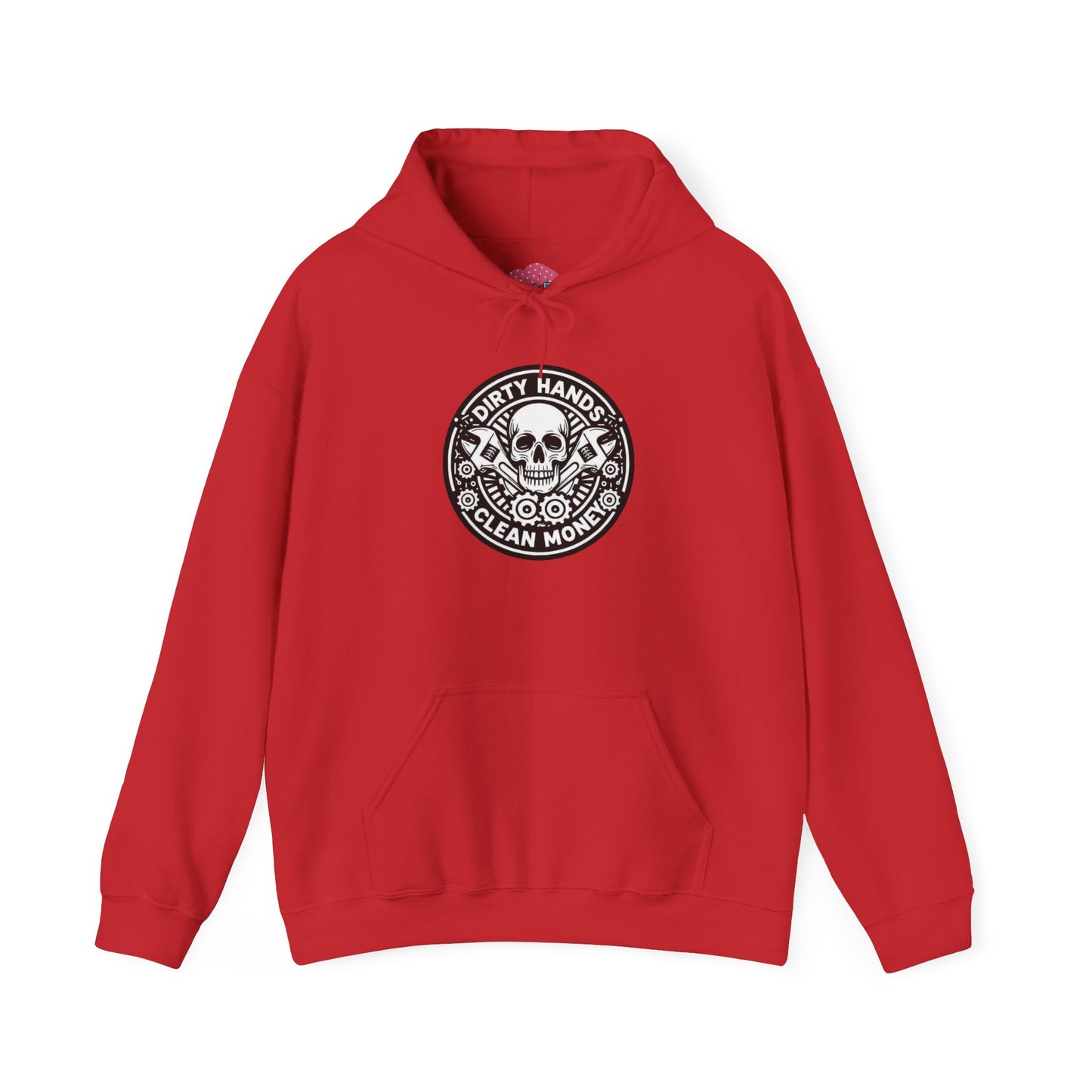 Dirty Hands Clean Money Skull Unisex Pullover