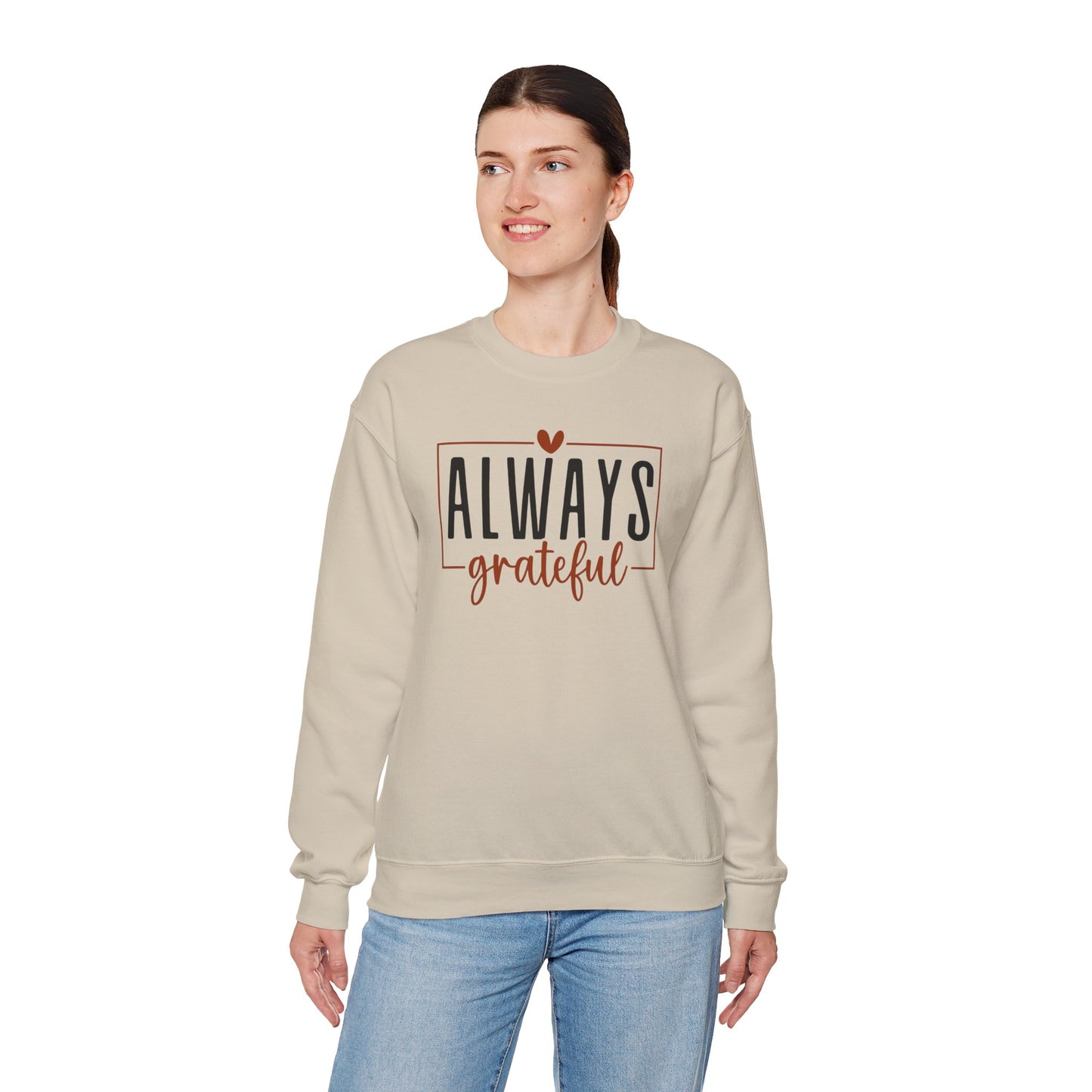 Always Grateful Crewneck Sweatshirt