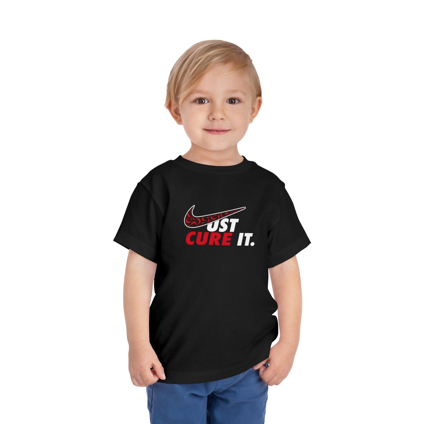 Toddler Tee - "Just Cure It." Sickle Cell Awareness Tee