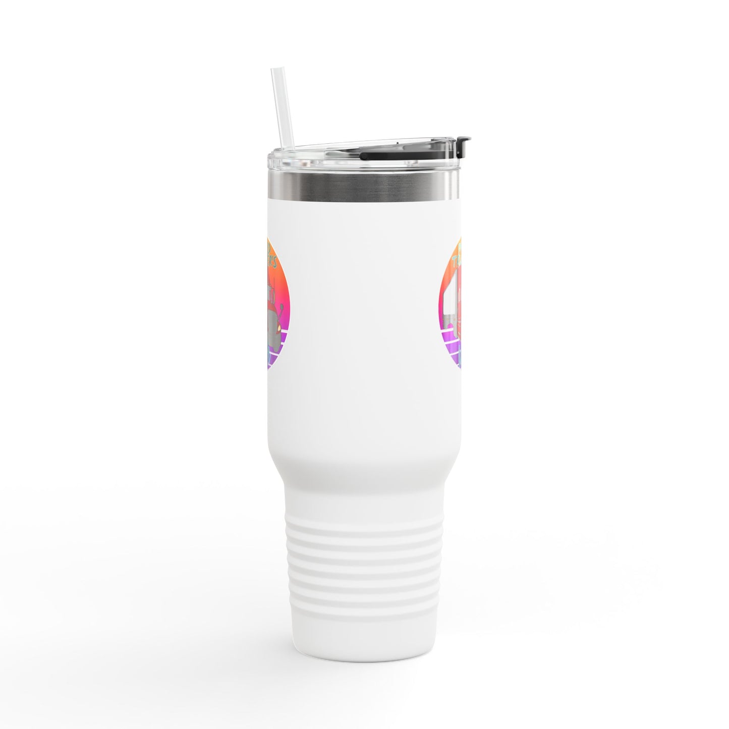 Proud Truckers Wife Insulated Travel Mug 40oz