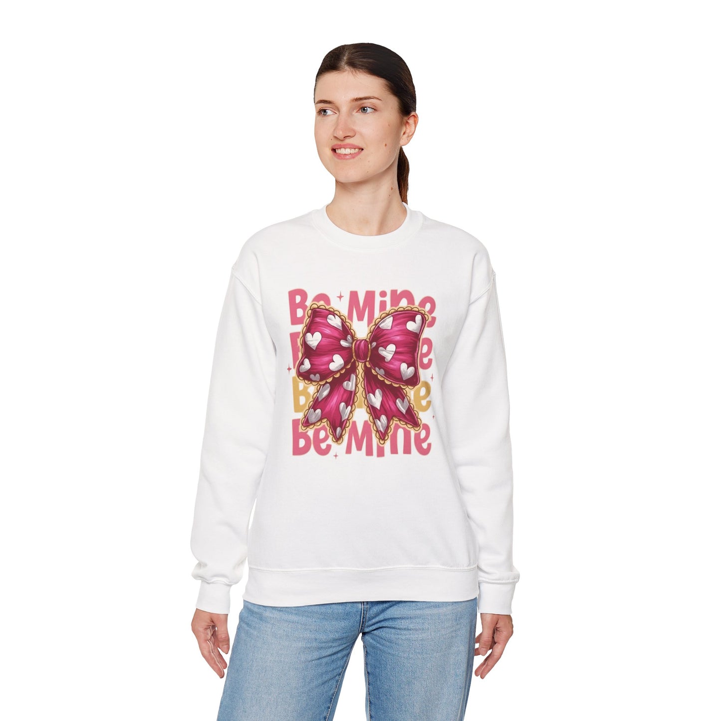 Be Mine Bow Sweatshirt