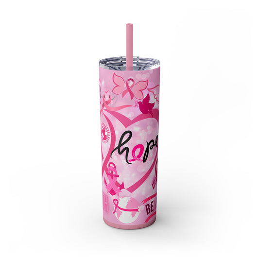 Breast Cancer Skinny Tumbler | 20oz