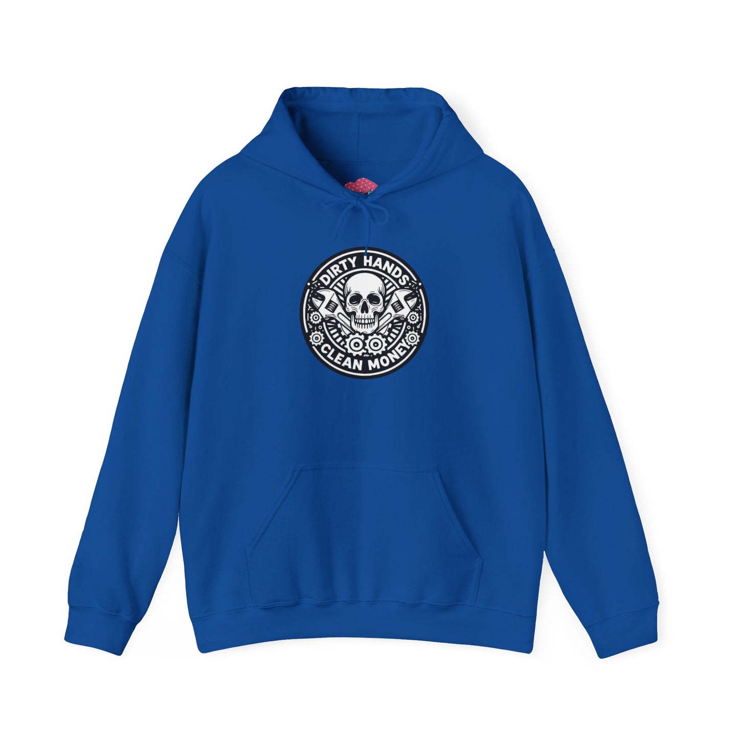 Dirty Hands Clean Money Skull Unisex Pullover