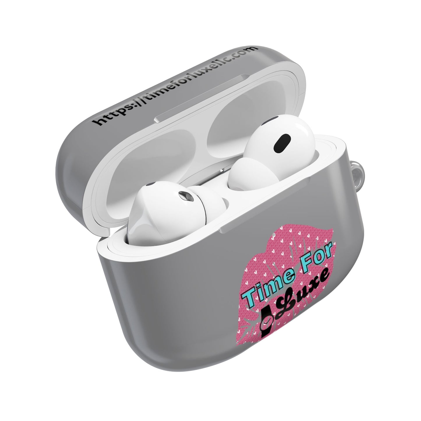 Custom Log AirPod Case w/QR Code