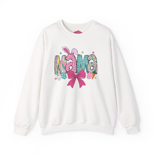 Floral Bunny Mama Sweatshirt
