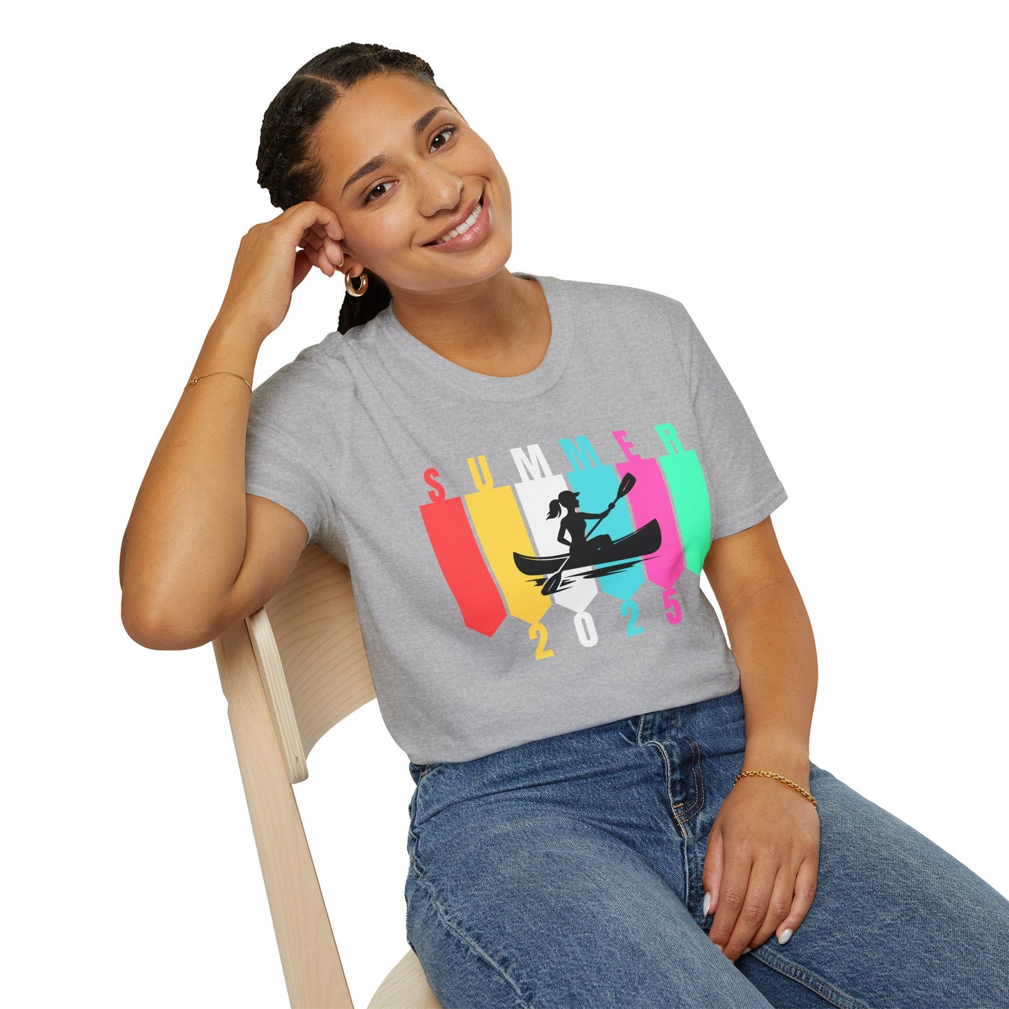 Summer 2025 Female Kayaker Unisex T-Shirt