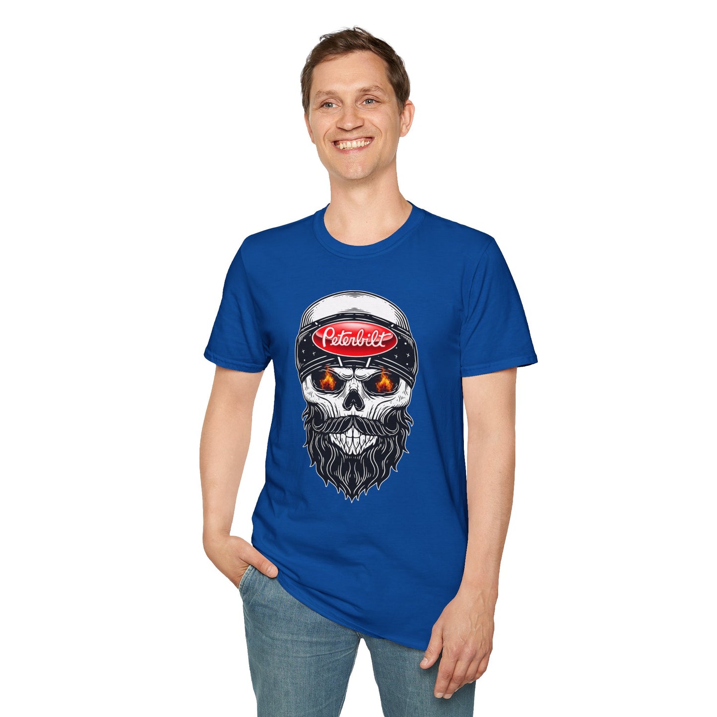 Skull Peterbilt Graphic Unisex T-Shirt