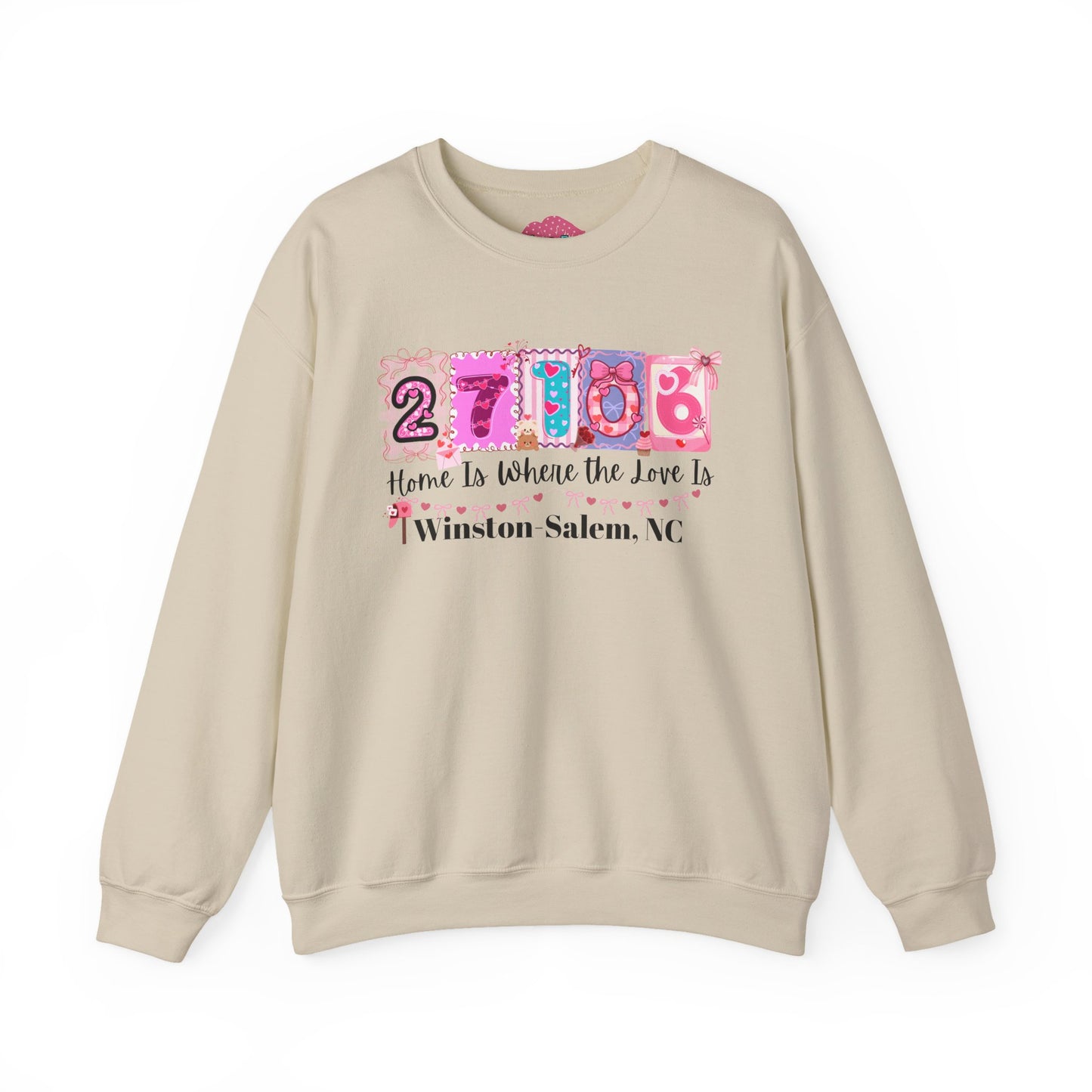 Home Is Where The Love Is Crewneck Sweatshirt