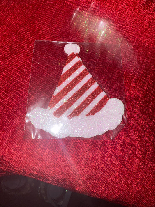 Red & White Striped Hat Nipple Covers