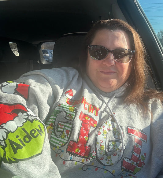 Grinchy Mom/Gigi/Dad Hoodie