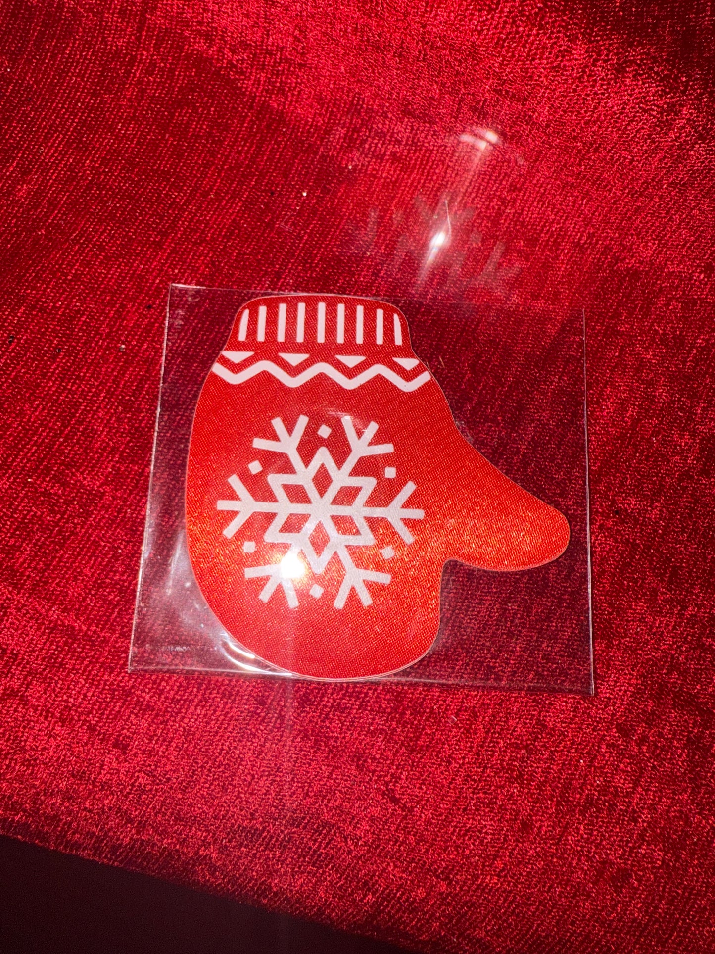 Red Mitten Nipple Covers