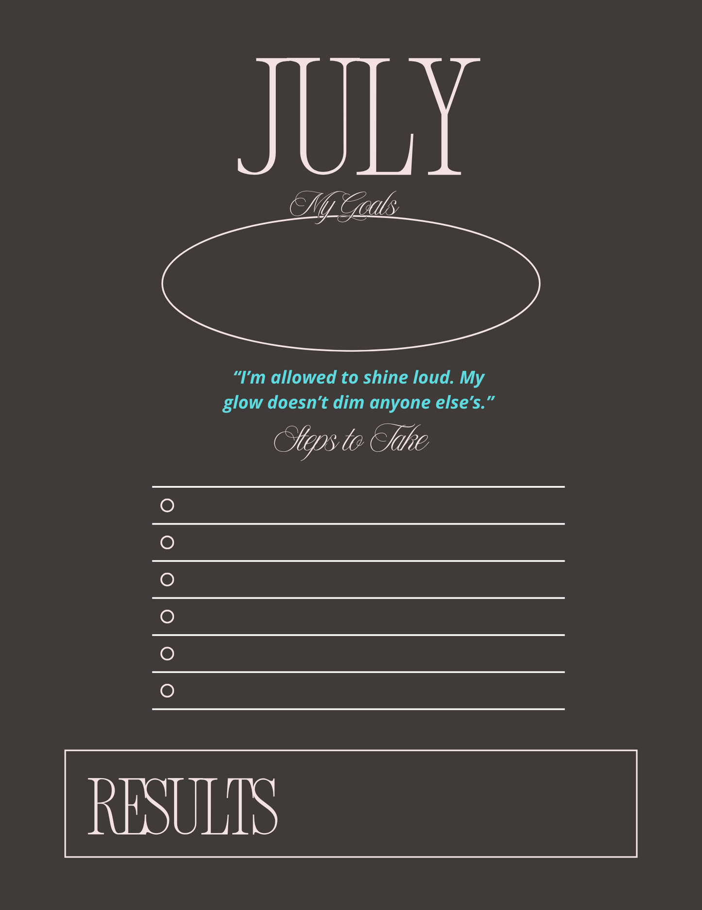 Rooted & Rising SelfCare Journal